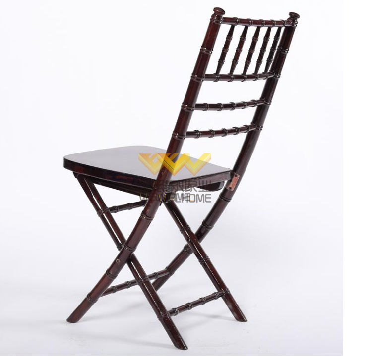 High quality solid wood folding chiavari chair for rental